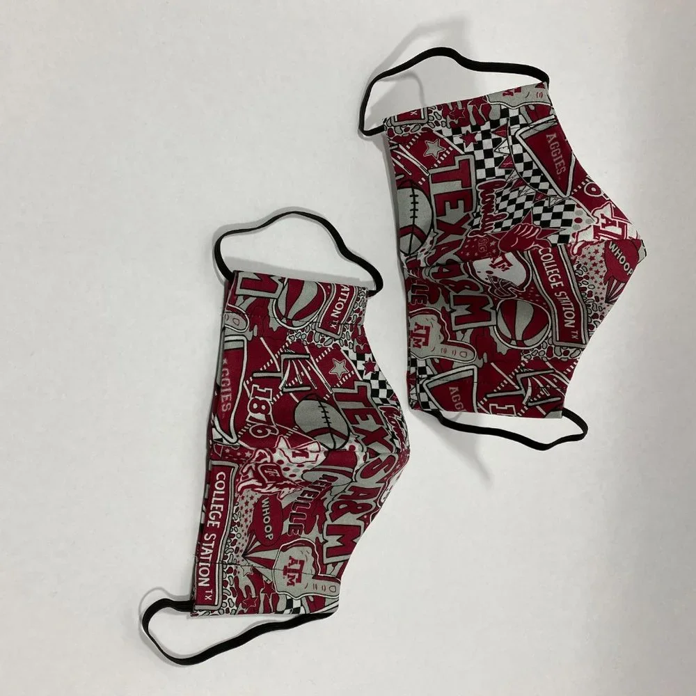 Texas‎ A and M University Aggies Face Mask
